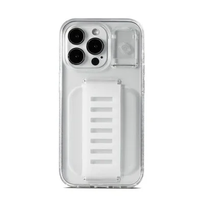 Cover Iphone 14 Pro Boost Case with Kickstand Grip2u (Clear)